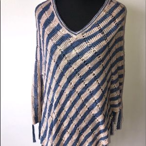NWOT Knit Poncho
